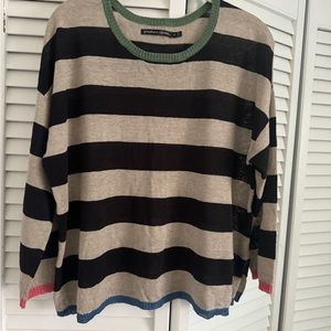 Gudrun Sjoden linen striped sweater